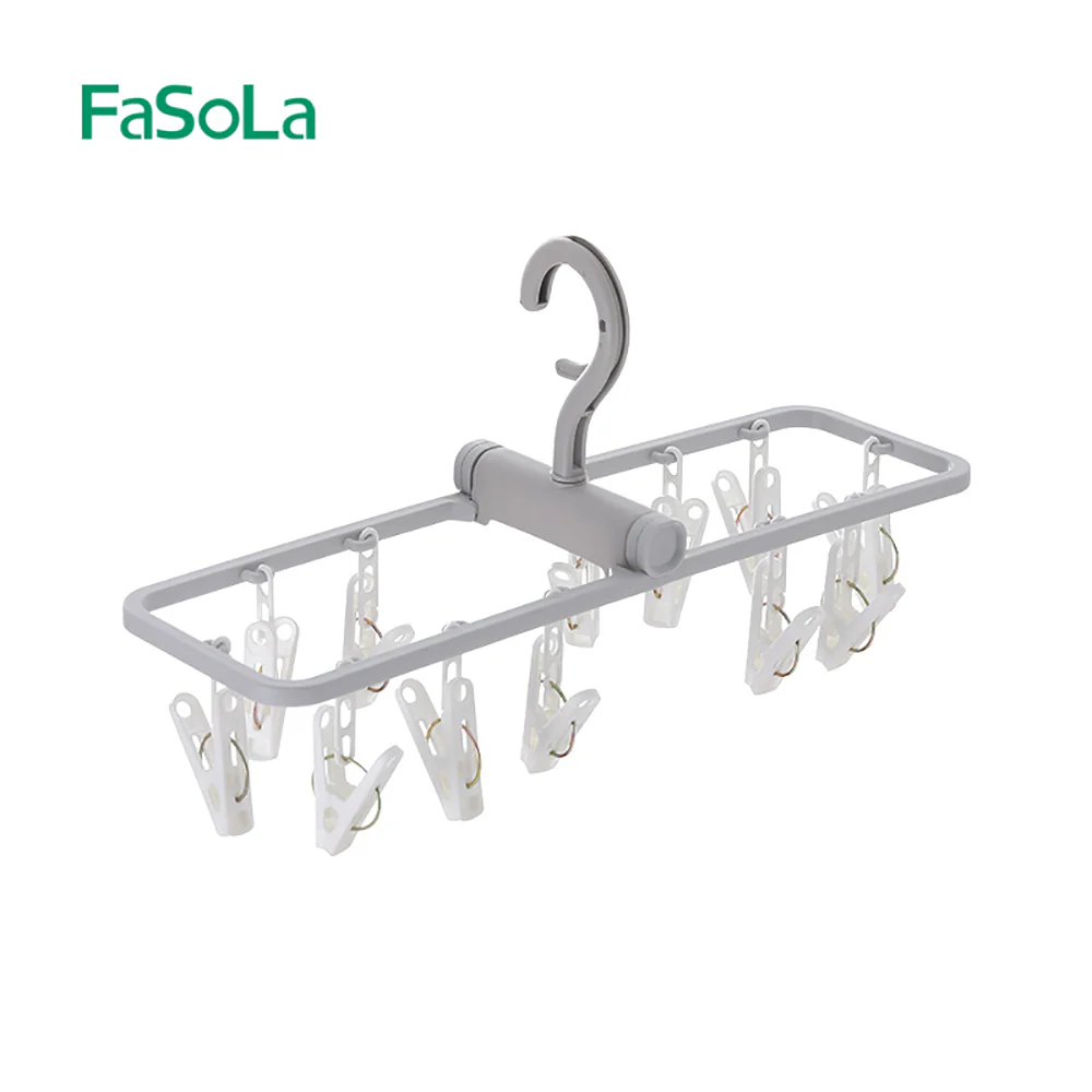 FaSoLa Foldable Drying Rack - Light Gray - Image 5