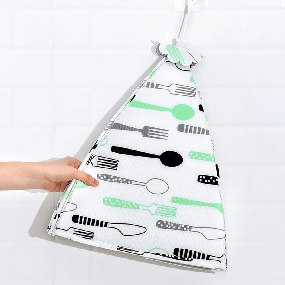 Fasola Foldable Insulated Food Cover - White, 18 inches - Image 3
