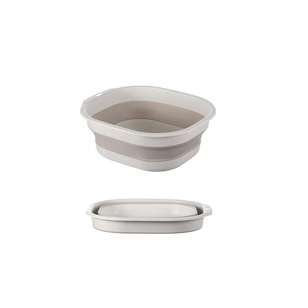FaSoLa Foldable Wash Basin - Medium, Milk Coffee Color - Image 4