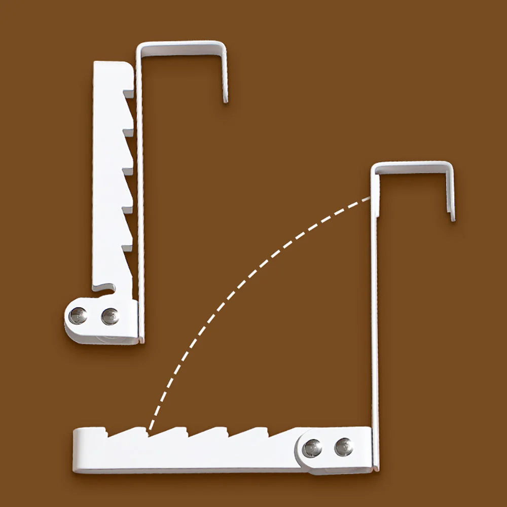 FaSoLa Folding Over-Door Hook - White - Image 3