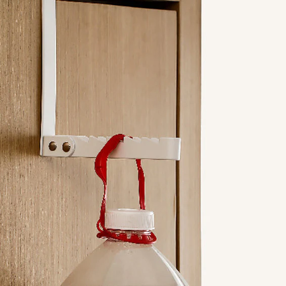 FaSoLa Folding Over-Door Hook - White - Image 4