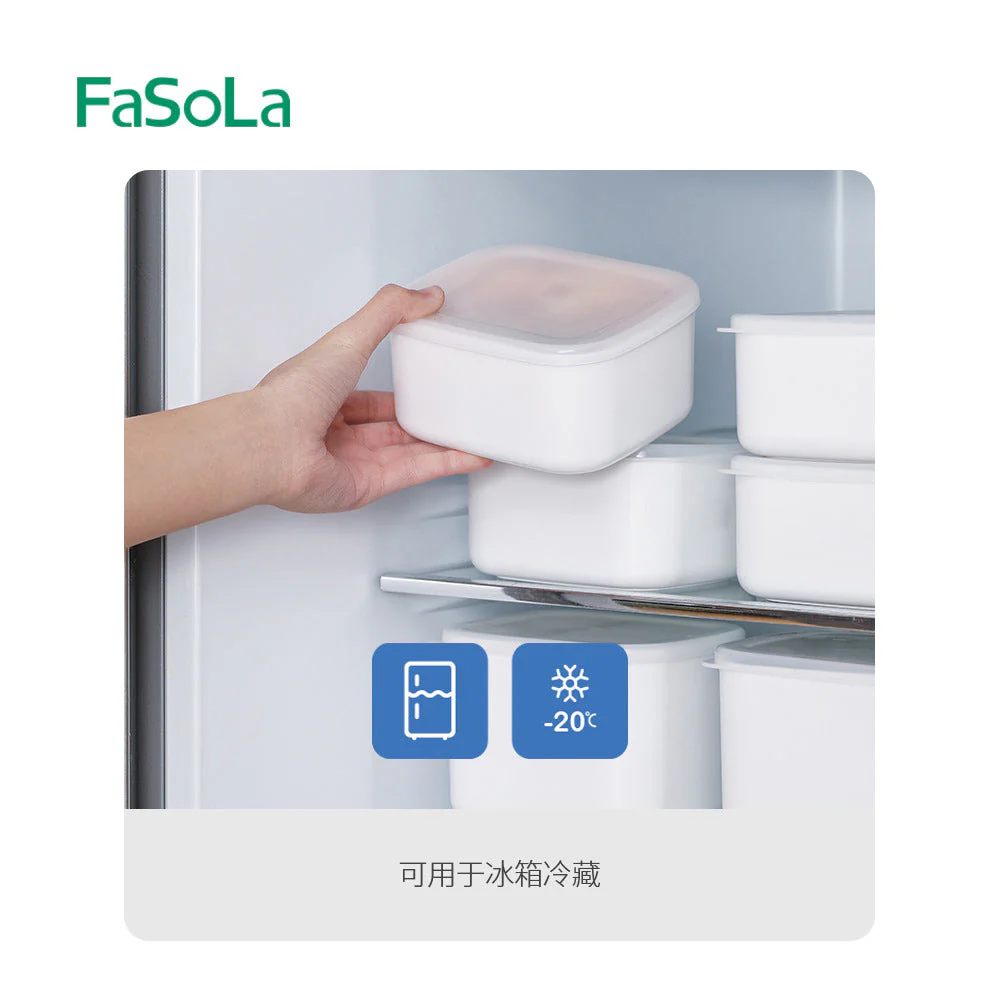 FaSoLa Food Storage Container - White, 280ml X3 - Image 3