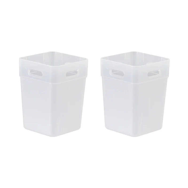 FaSoLa Frosted White Refrigerator Door Storage Box - Small, 2-Pack - Image 3
