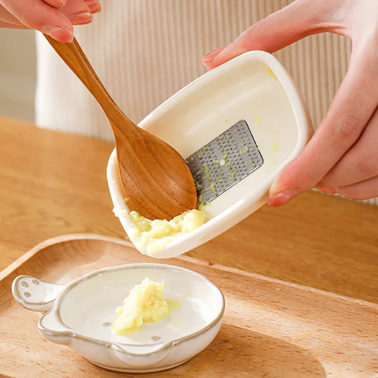 FaSoLa Ginger and Garlic Grater - White - Image 2