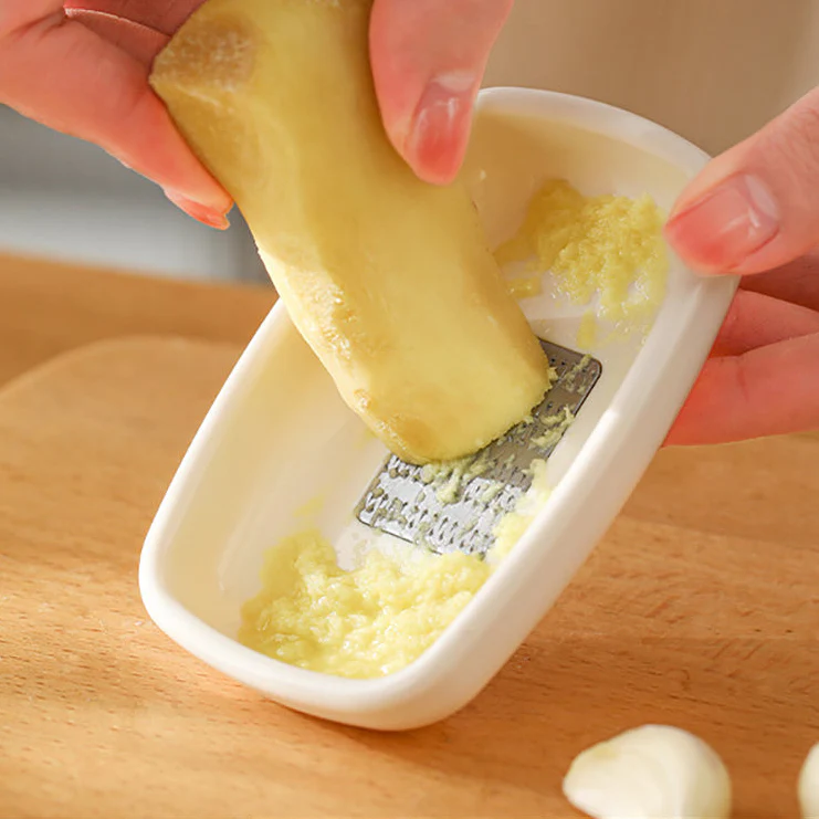 FaSoLa Ginger and Garlic Grater - White - Image 3