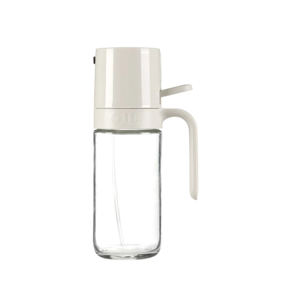 Fasola Glass Oil Spray Bottle - Beige, 250ml - Image 4