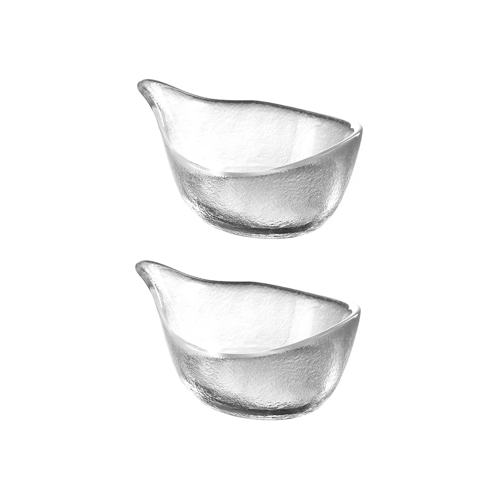 Fasola Glass Sauce Dishes - Set of 2 - Image 5