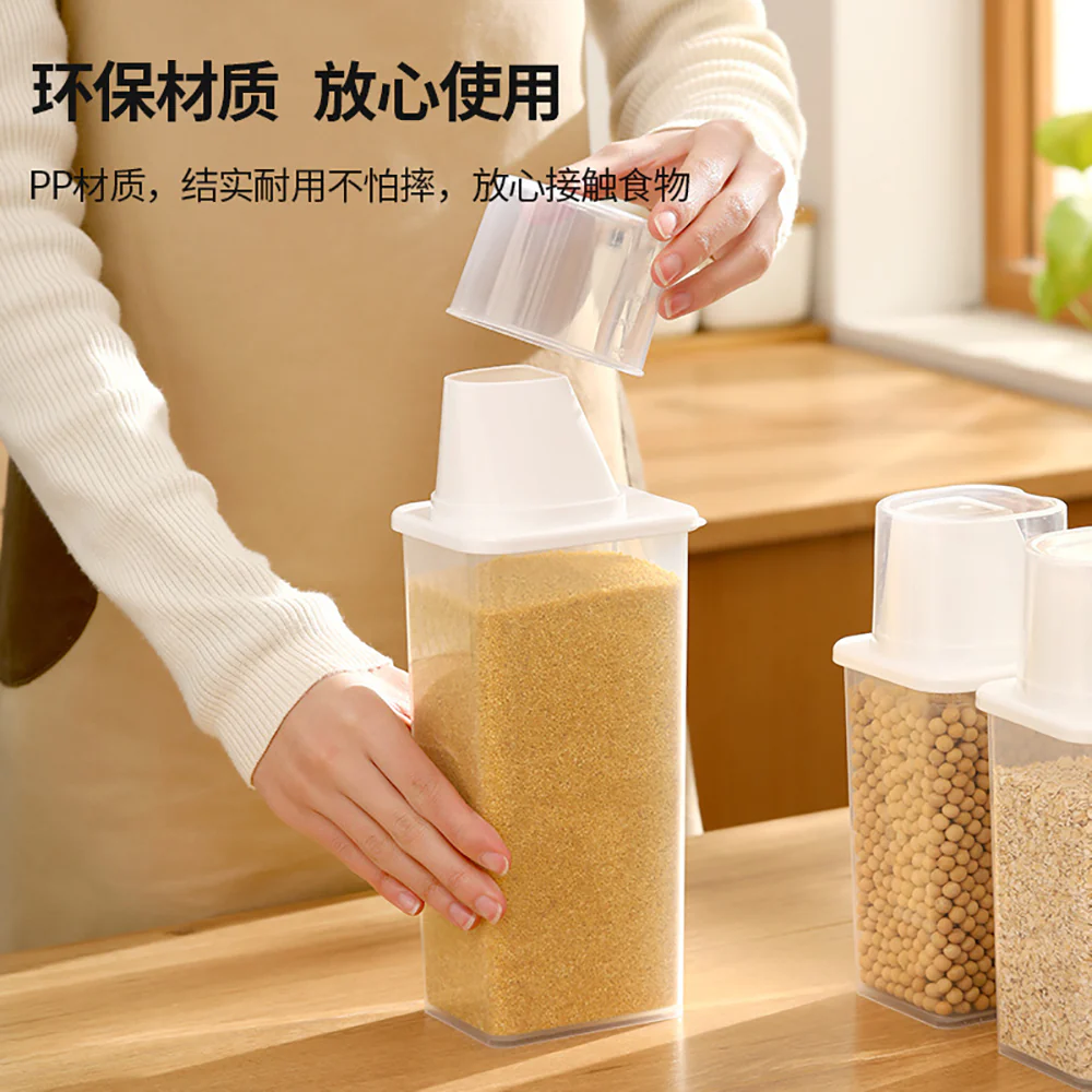 FaSoLa Grain Storage Container White - 1.2L - Image 2