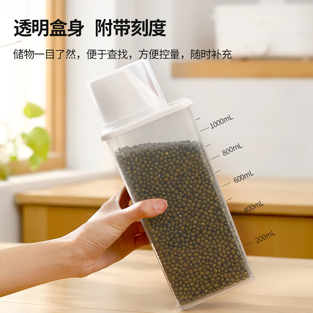 FaSoLa Grain Storage Container White - 1.2L - Image 4