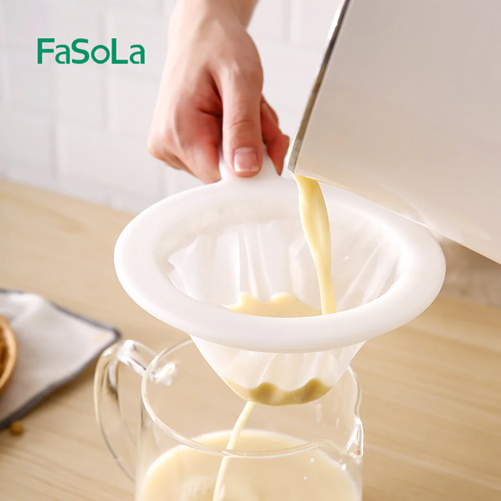 FaSoLa Handle Strainer 120 Mesh - White - Image 2