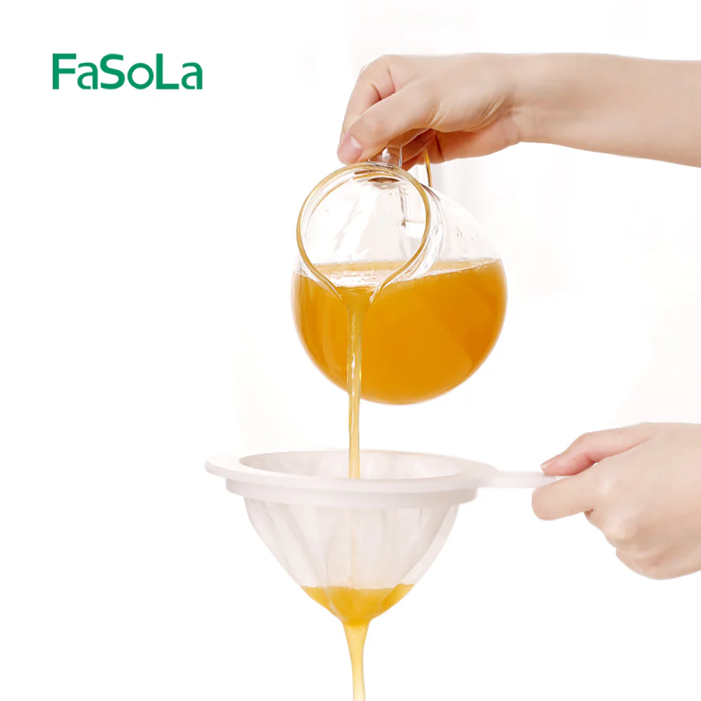 FaSoLa Handle Strainer 400 Mesh - White - Image 4