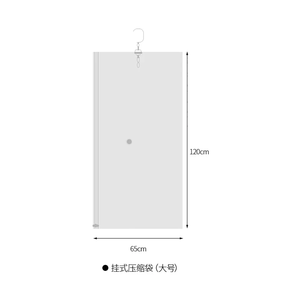 FaSoLa Hanging Compression Bag - Large, Gray - Image 5