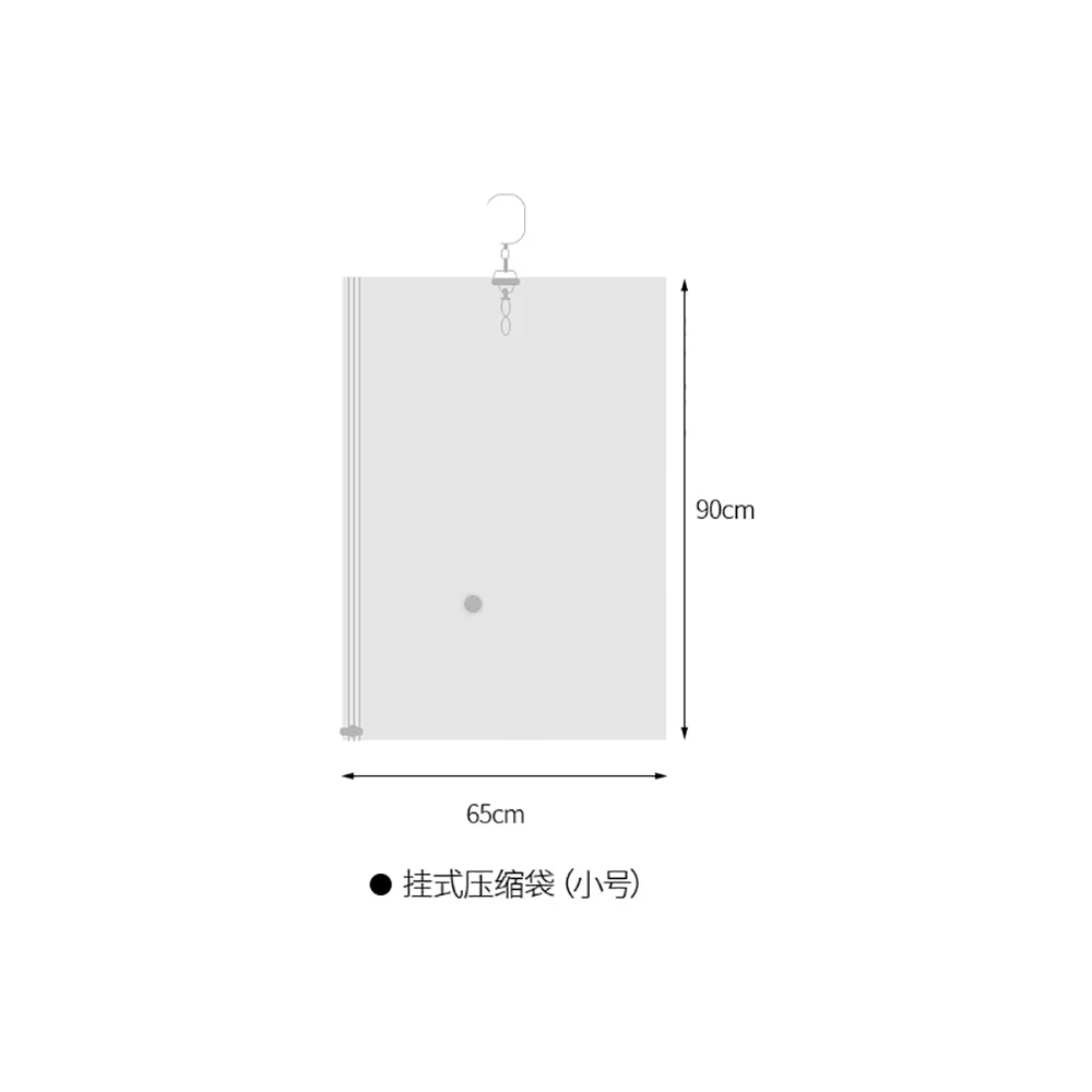 FaSoLa Hanging Compression Bag - Small, Gray - Image 5