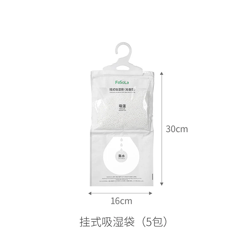 FaSoLa Hanging Moisture Absorber Bags - 5 Pack - Image 5