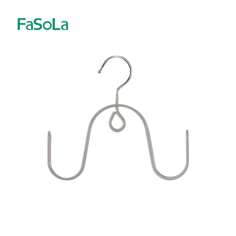 FaSoLa Hanging Shoe Drying Rack - Gray, 2 Pieces - Image 4