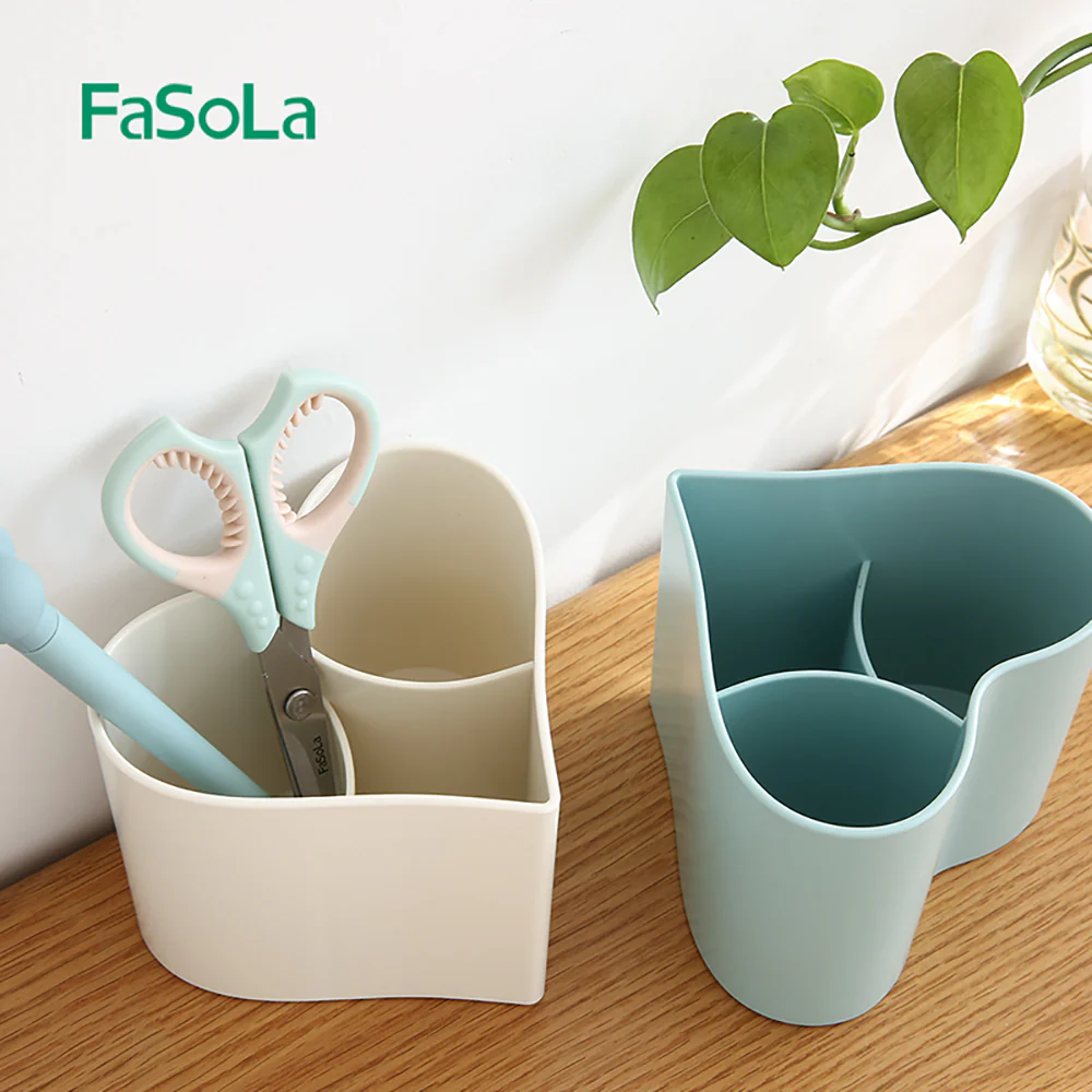 FaSoLa Heart-Shaped Pen Holder - Off-White - Image 2
