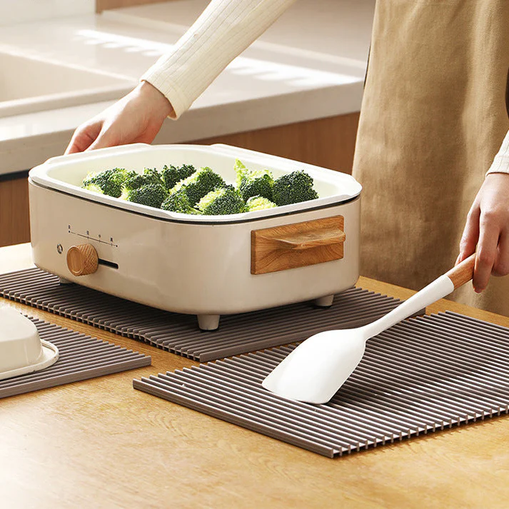 FaSoLa Heat Resistant Mat - Light Brown, Medium - Image 2