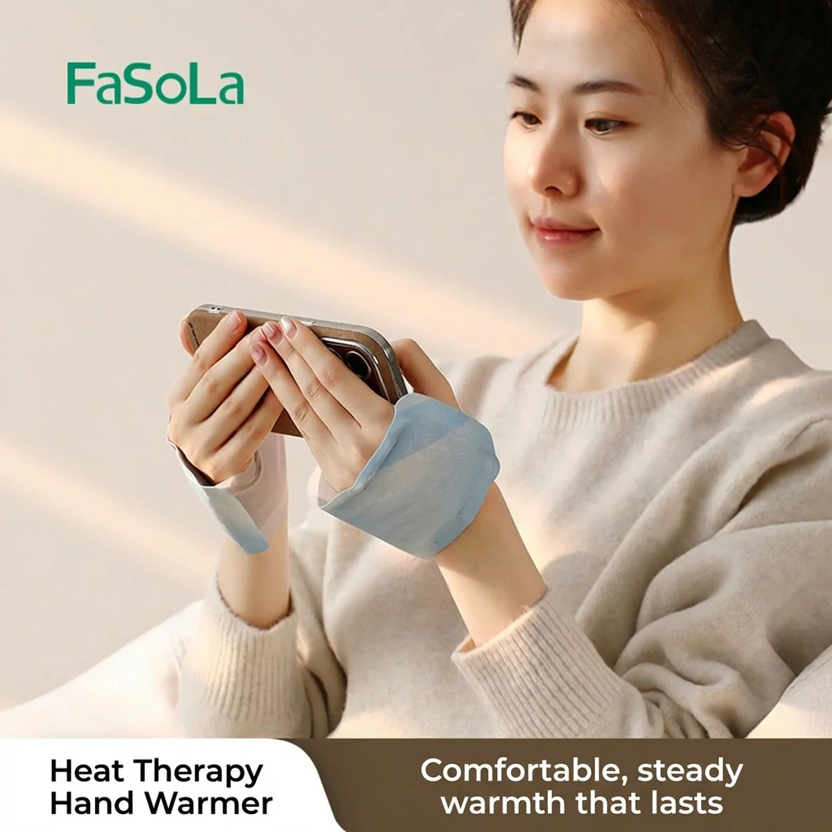 FaSoLa Heat Therapy Hand Warmers - 10 Pack, Assorted Colors