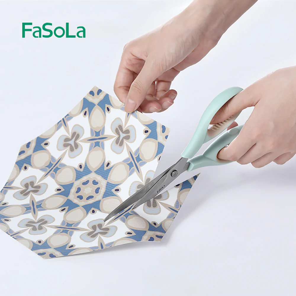 FaSoLa Hexagonal Anti-Slip Stickers Geometric Pattern - 10 Pieces - Image 2