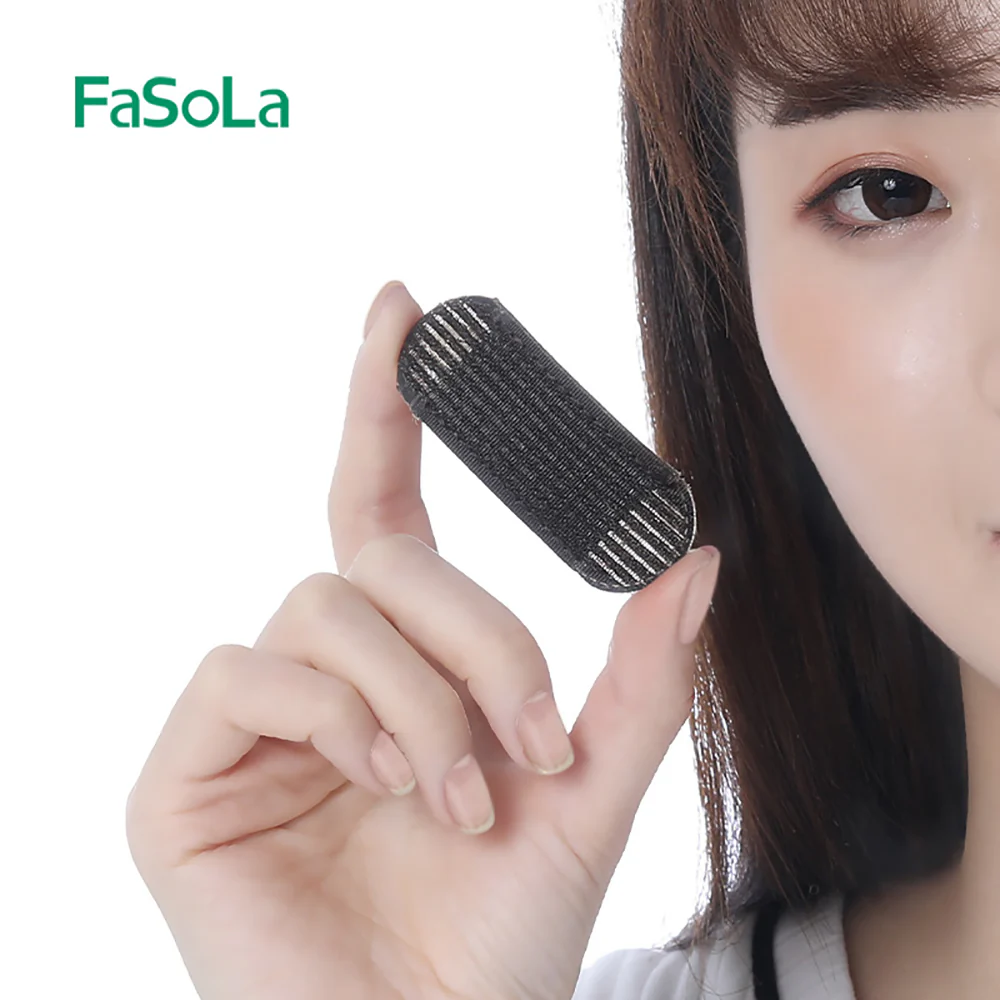 FaSoLa High Crown Hair Clips - Dark Brown, 2 Pieces - Image 2