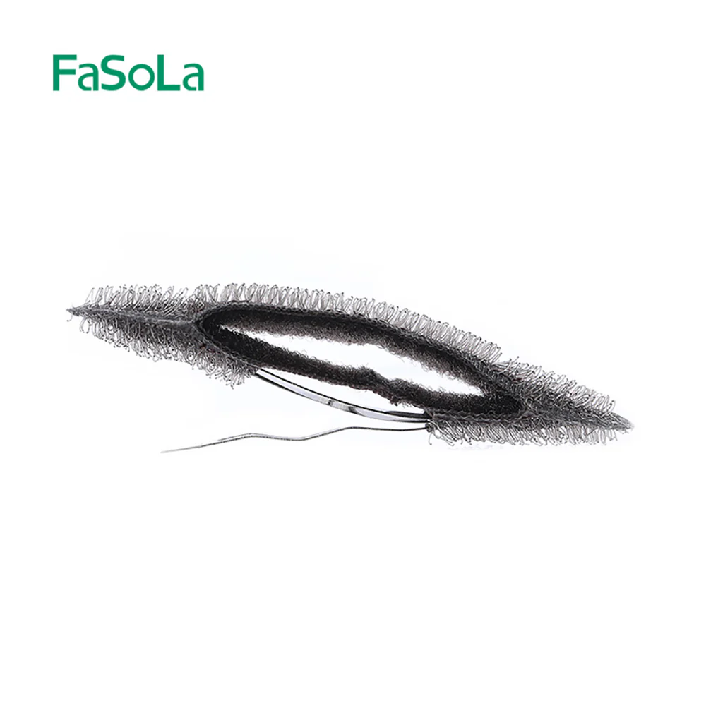 FaSoLa High Crown Hair Clips - Dark Brown, 2 Pieces - Image 5