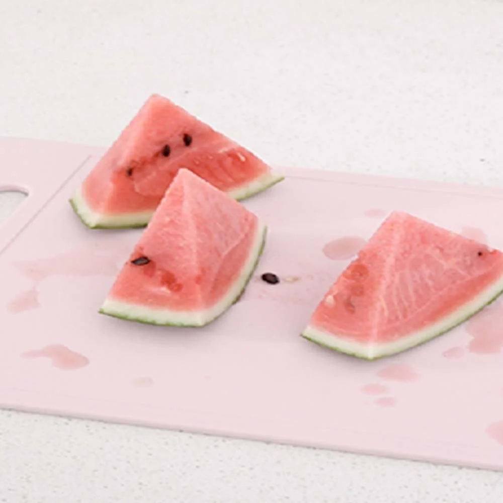 FaSoLa Home Plastic Cutting Board - Square, Pink, 34.4*25*0.8cm - Image 3