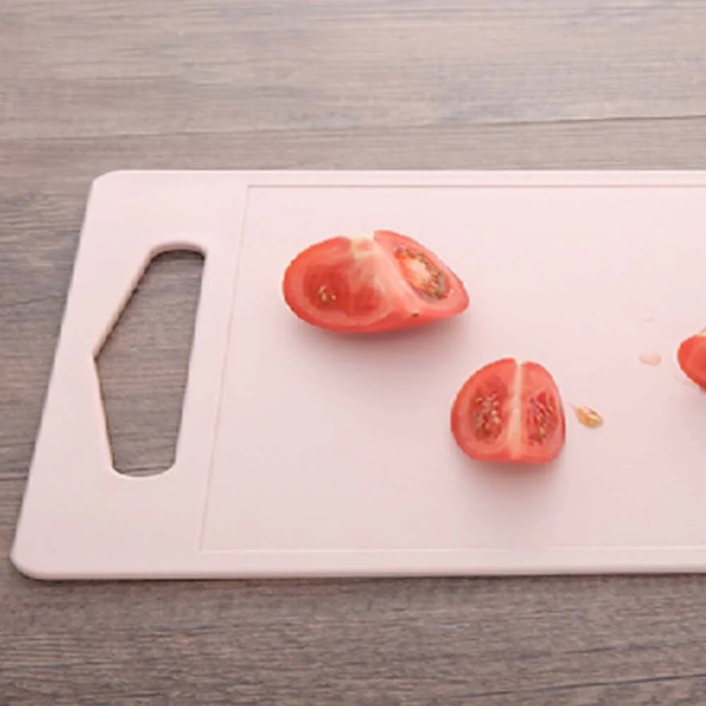 FaSoLa Home Plastic Cutting Board - Square, Pink, 34.4*25*0.8cm - Image 4