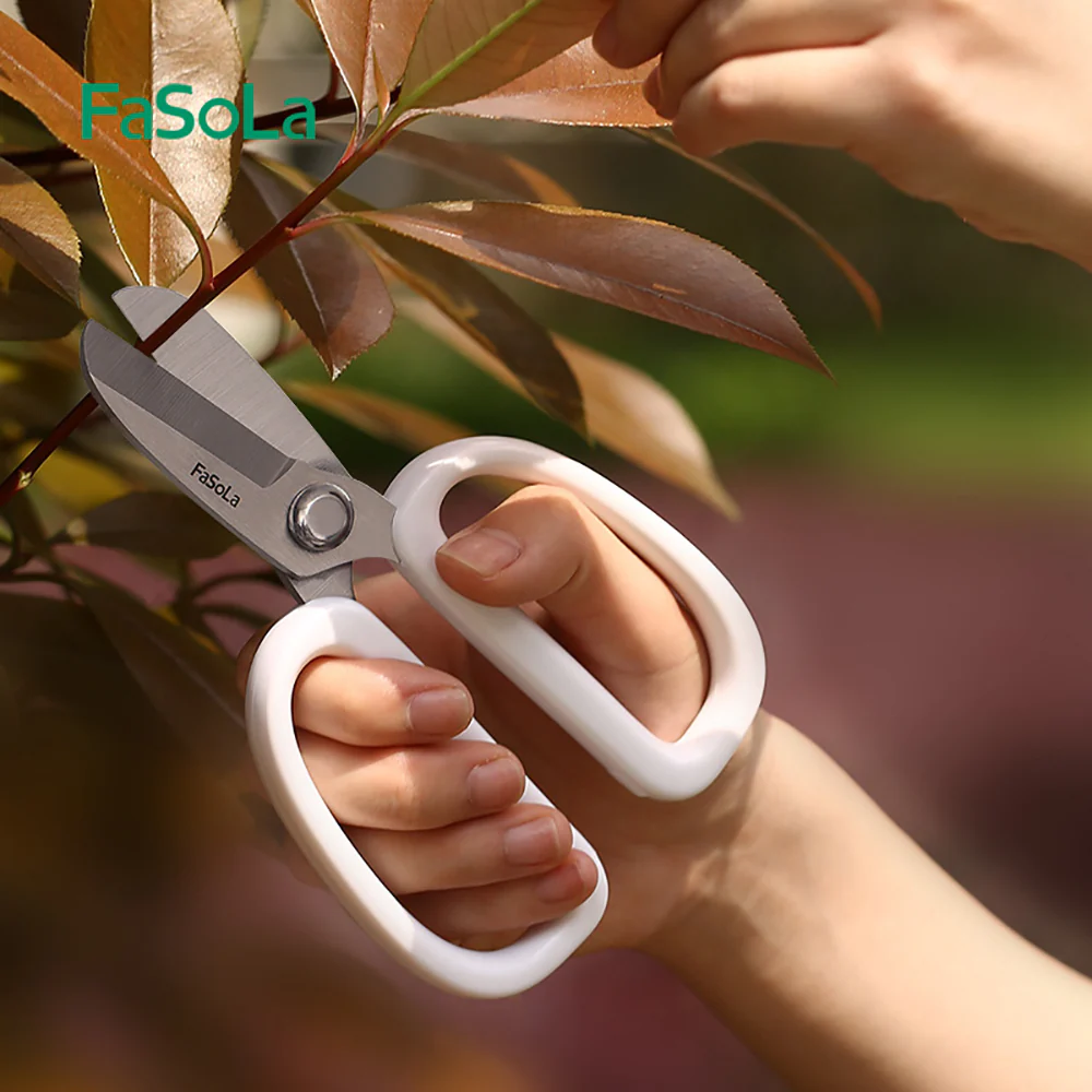 FaSoLa Horticultural Scissors - White - Image 3
