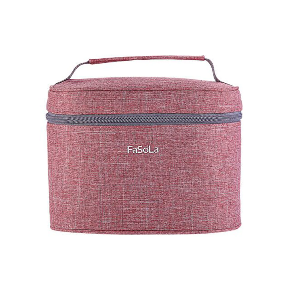 Fasola Insulated Lunch Bag - Pink, 22*15*16cm - Image 4