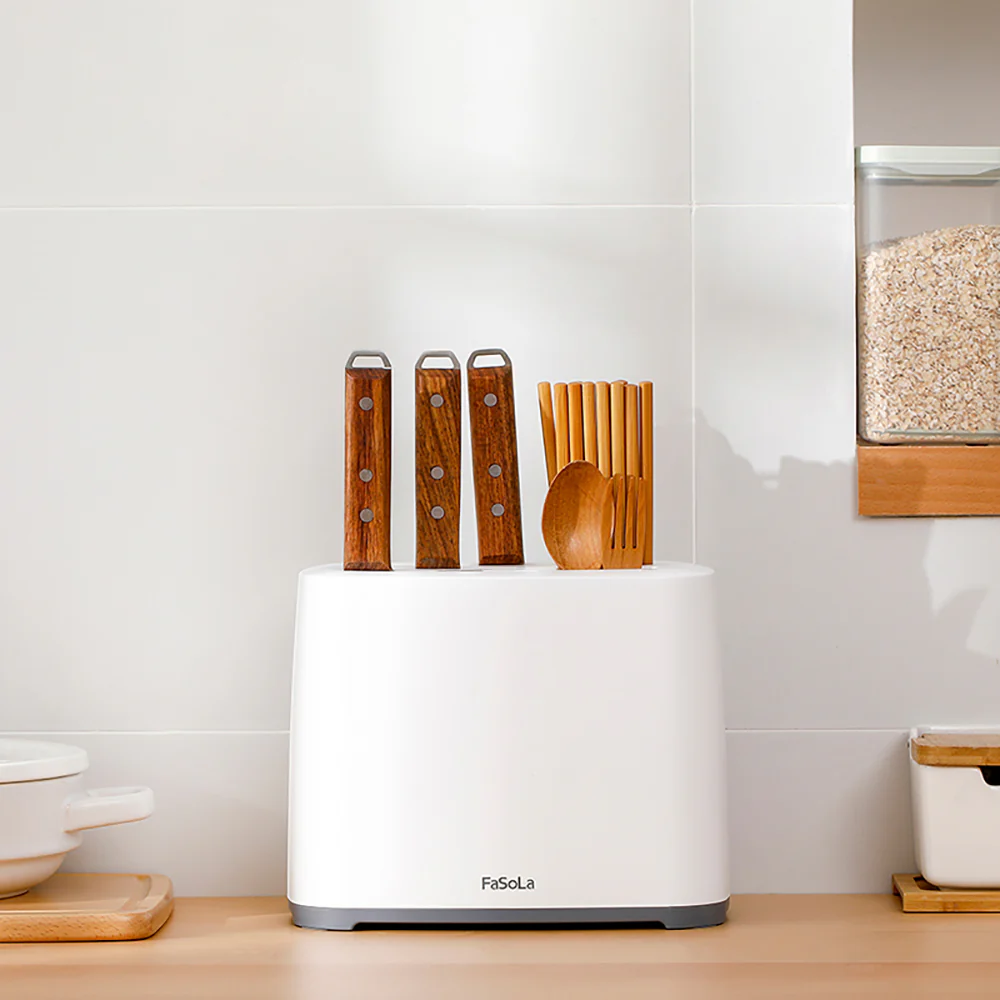 FaSoLa Intelligent Sterilizer Knife Holder - White