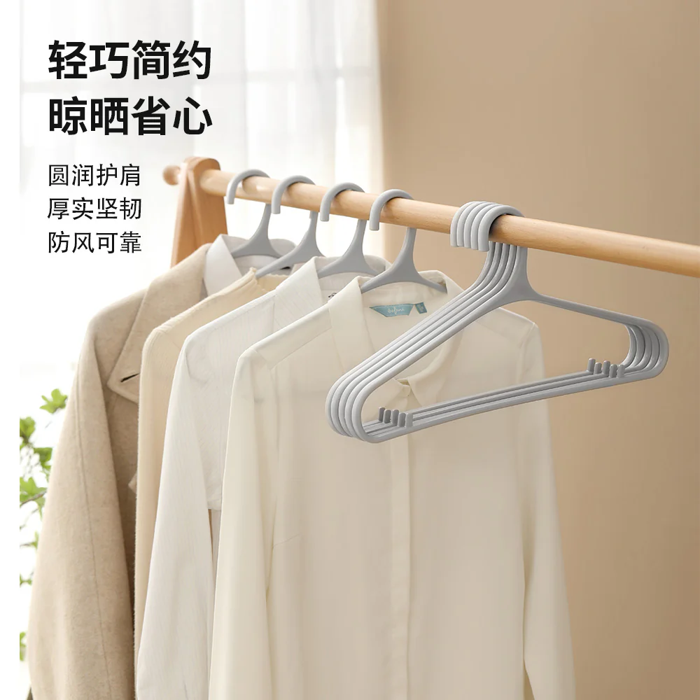 FaSoLa Japanese Minimalist Hangers - 5 Pieces - Image 2
