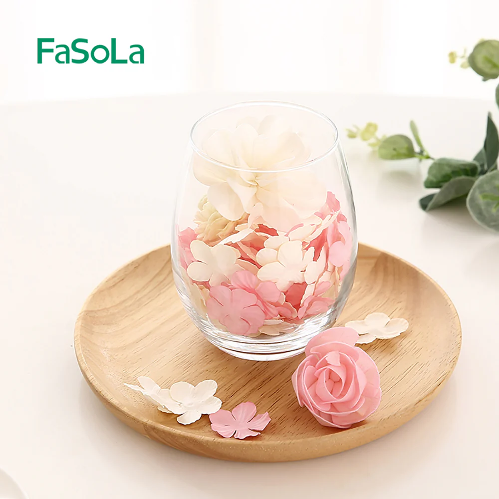 FaSoLa Japanese Sola Flower Diffuser - Pink Rose Scent - Image 3