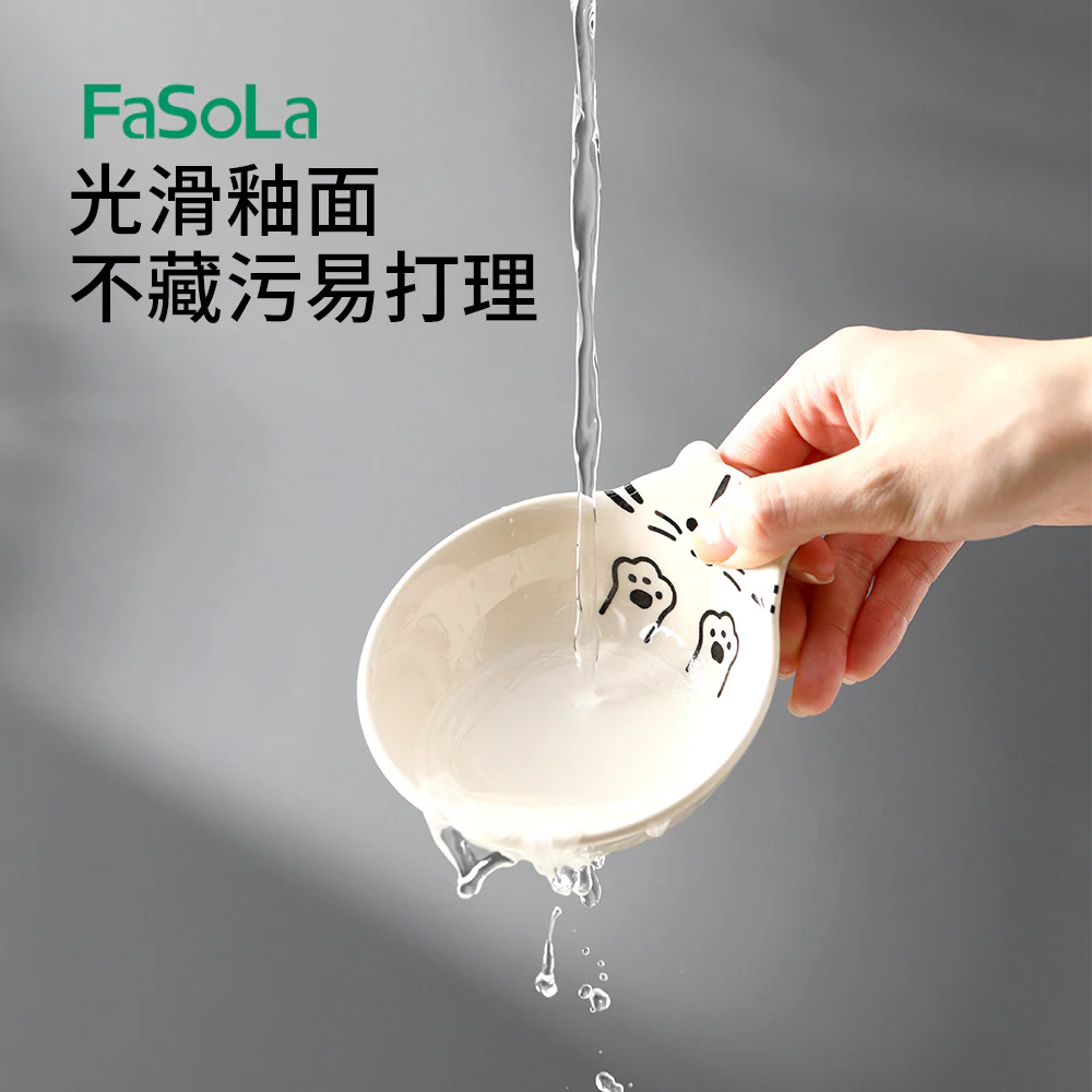 FaSoLa Japanese Style Single Handle Bowl with Panda Design - Image 3