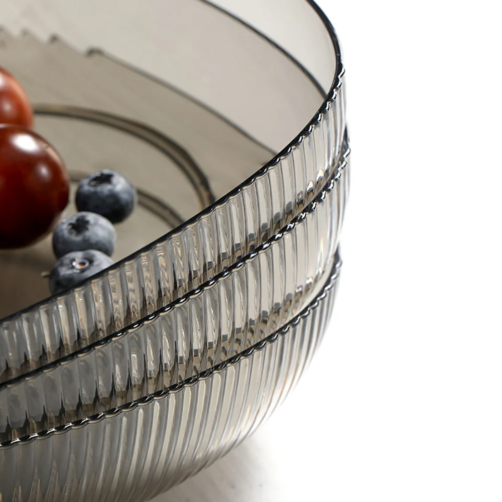 FaSoLa Karas Fruit Bowl - Smoke Gray - Image 4