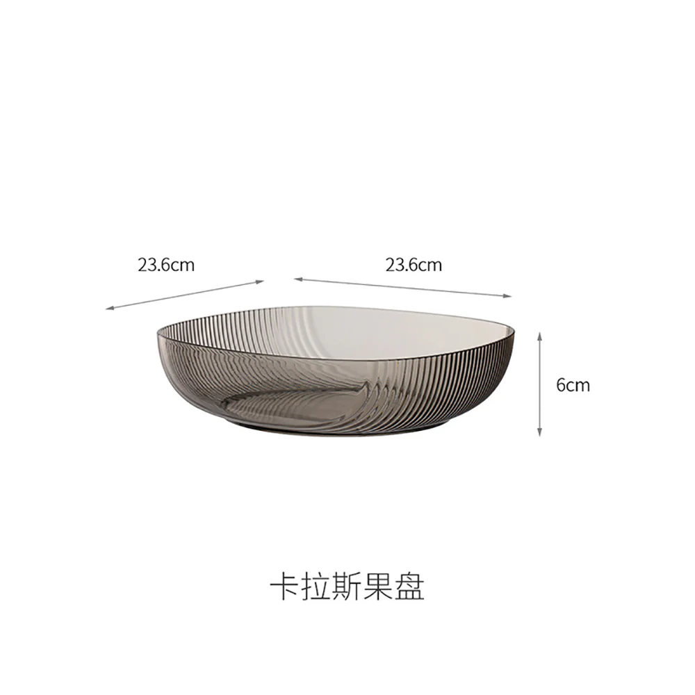 FaSoLa Karas Fruit Bowl - Smoke Gray - Image 5