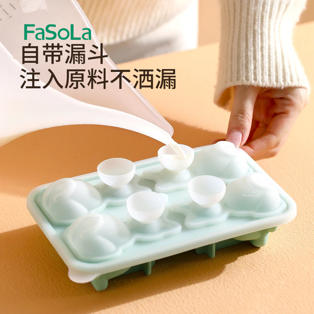 FaSoLa Labrador Ice Cube Tray - 4 Molds - Image 2