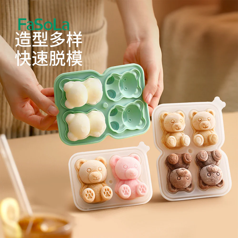 FaSoLa Labrador Ice Cube Tray - 4 Molds - Image 4