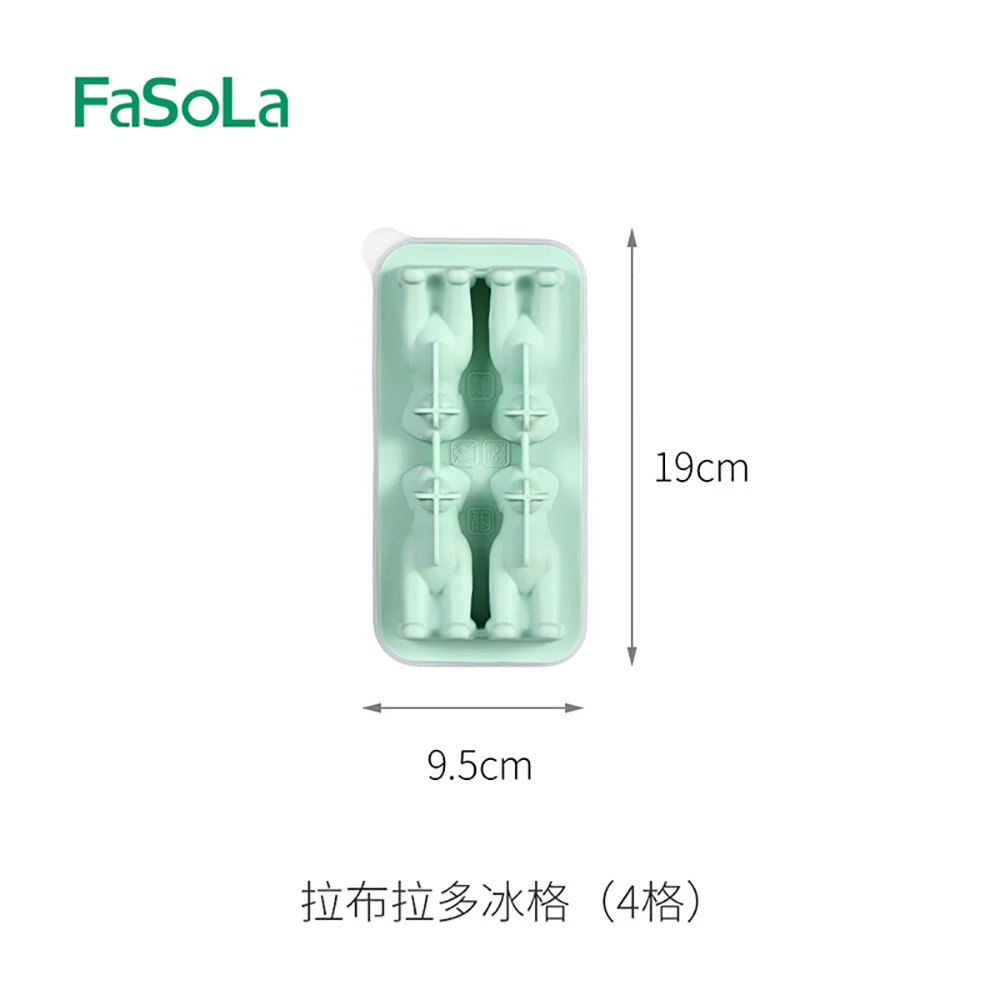 FaSoLa Labrador Ice Cube Tray - 4 Molds - Image 5
