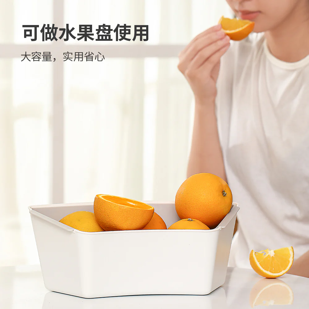 Fasola Large White Hot Pot Strainer Basket - Image 2