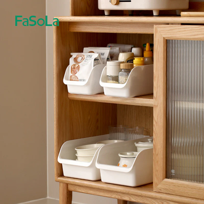 FaSoLa Large White Storage Organizer Box - Image 3