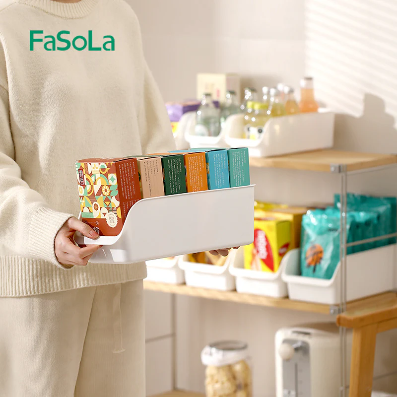 FaSoLa Large White Storage Organizer Box - Image 4