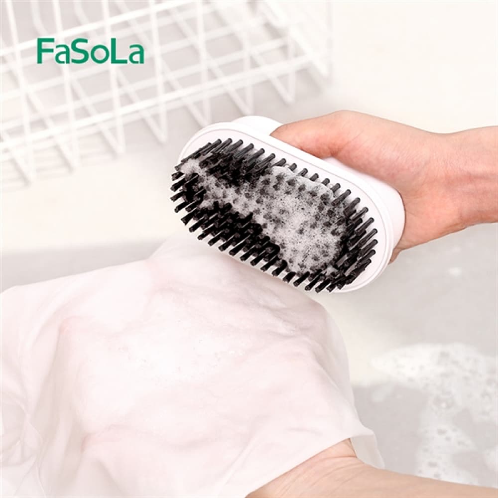 FaSoLa Laundry Brush - White, 12.2*6.6*5.6cm - Image 3