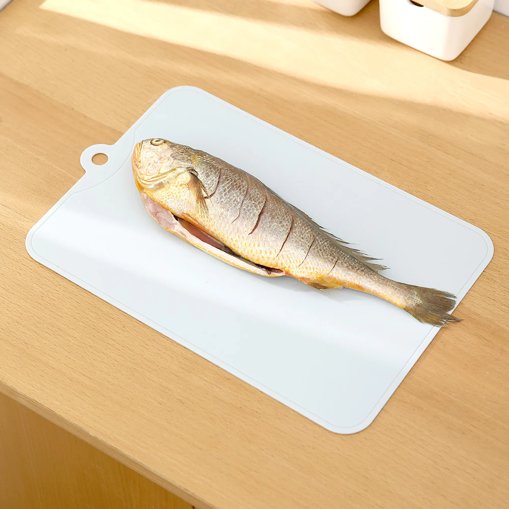 Fasola Lightweight Dual-Sided Cutting Board - 35x23.1cm, Light Blue - Image 2