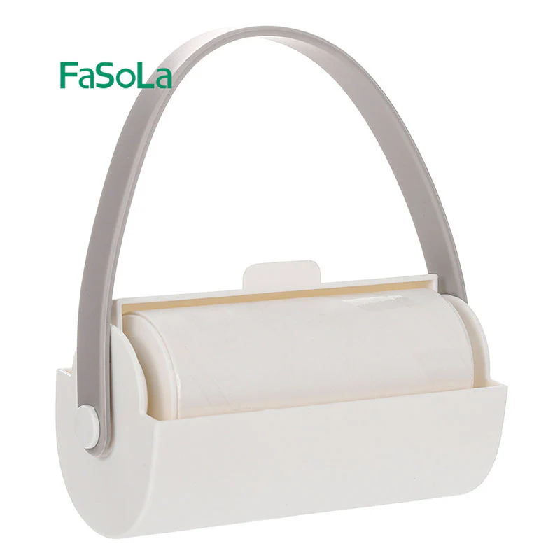 FaSoLa Lint Roller with Hanging Strap - White, 13.6*5.8*6.7cm - Image 2