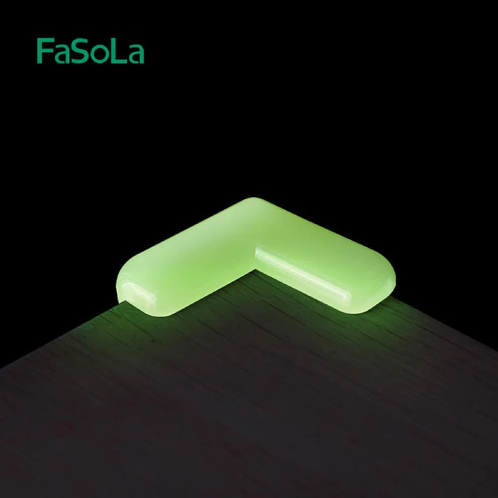 FaSoLa Luminous Corner Protectors - Green, Pack of 4 - Image 3