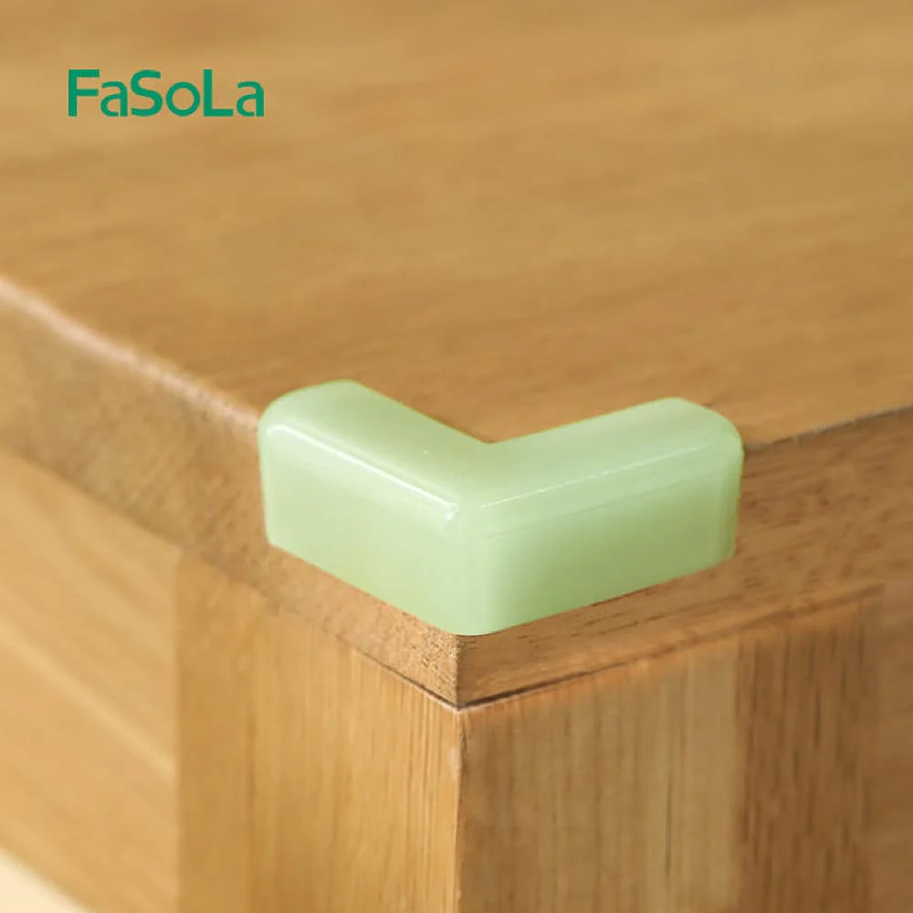 FaSoLa Luminous Corner Protectors - Green, Pack of 4 - Image 4