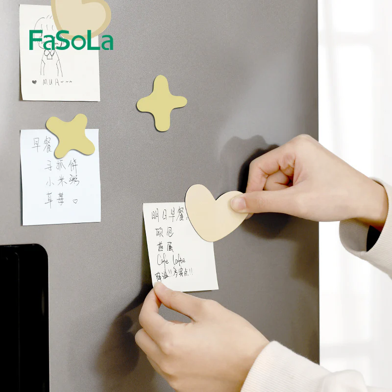FaSoLa Magnetic Fridge Message Board - Avocado Design, 28x36cm - Image 3