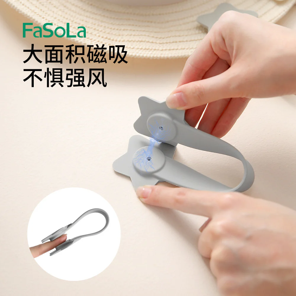 FaSoLa Magnetic Hat Clip - Grey - Image 2