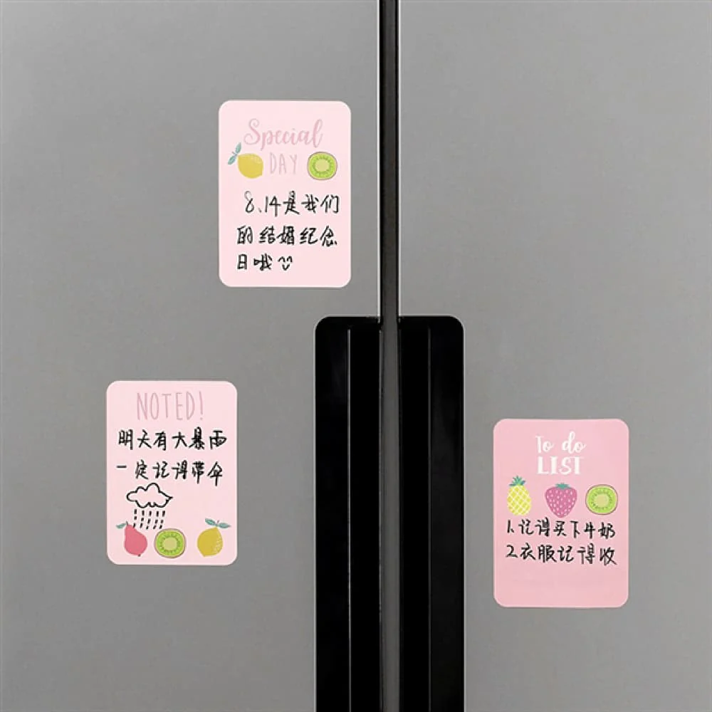 FaSoLa Magnetic Refrigerator Sticky Notes - 14.8*10.5cm, 3-Pack - Image 3
