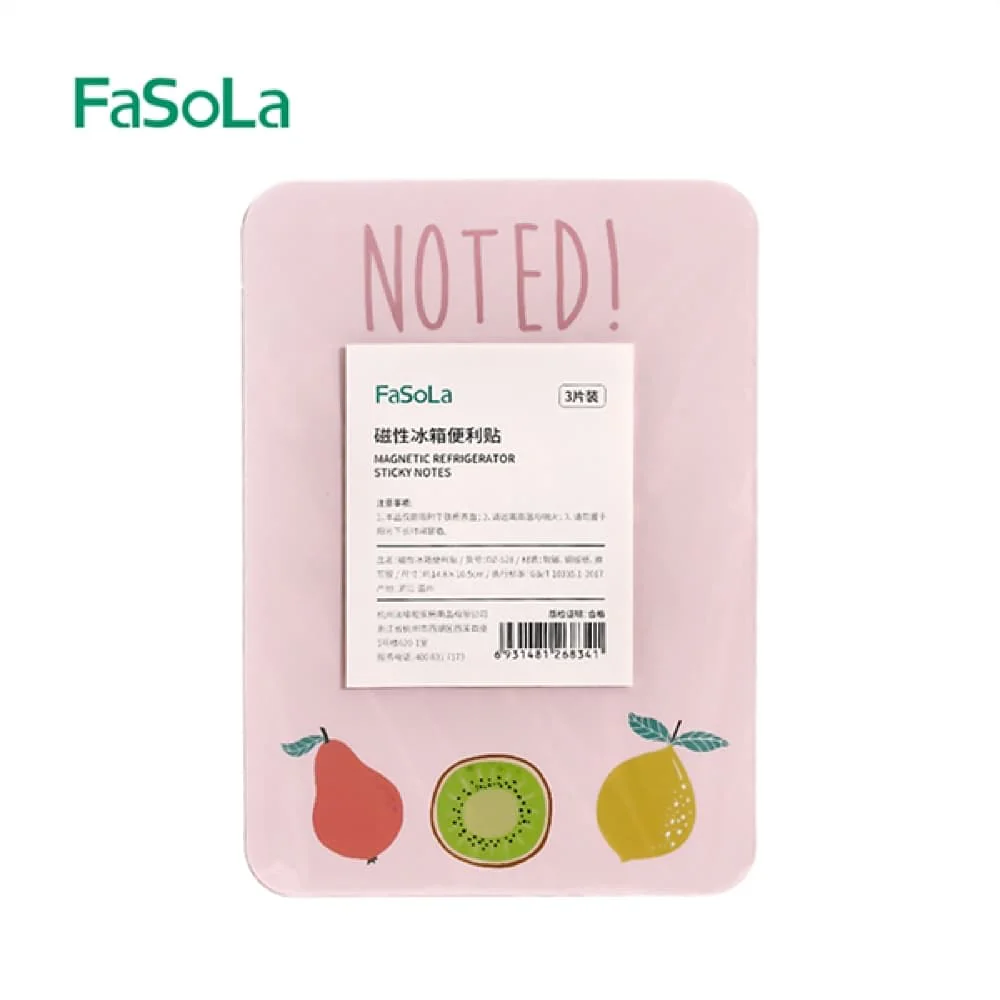 FaSoLa Magnetic Refrigerator Sticky Notes - 14.8*10.5cm, 3-Pack X3 - Image 4